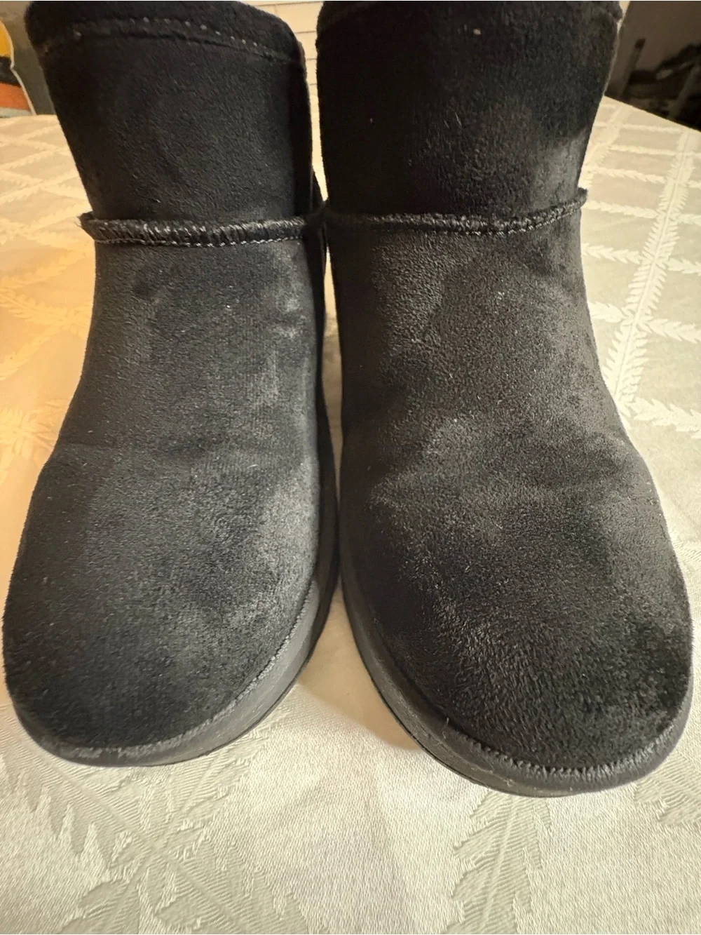 SO Kids Black Suede Boot